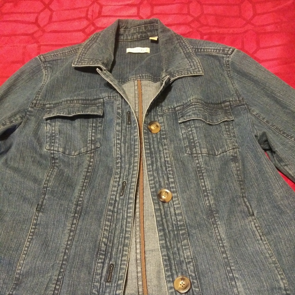 Jean jacket by Coldwater Creek size  16
